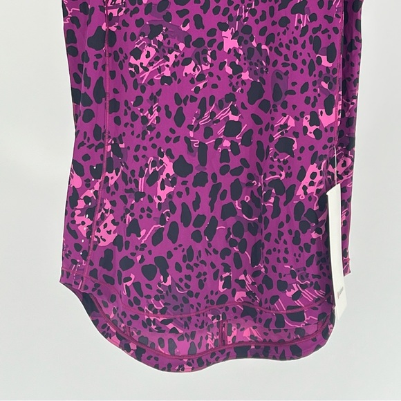 LULULEMON NWT SCULPT TANK TOP CHEETAH CAMO MAGENTA PURPLE MULTI SPOT 0 2 - Picture 9 of 12